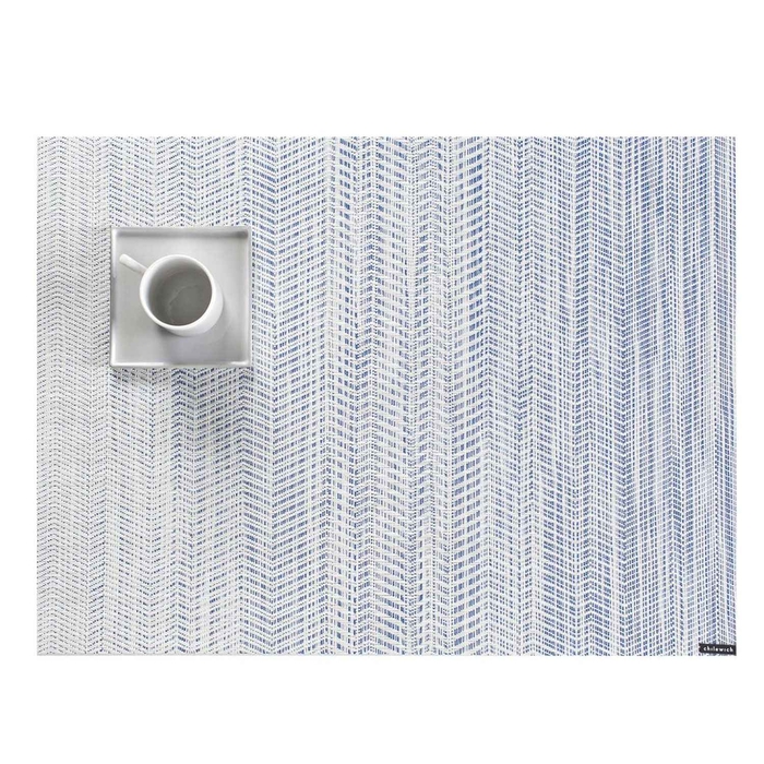 TOALHETE INDIVIDUAL WAVE BLUE 48X36CM  - CHILEWICH - 2270010488