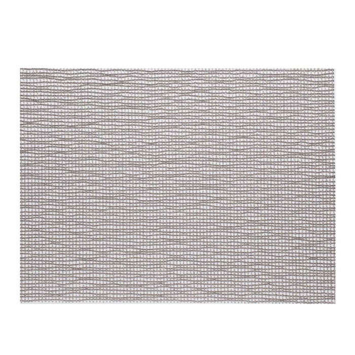 TOALHETE INDIVIDUAL LATTICE SILVER 48X36CM  - CHILEWICH - 2270010492
