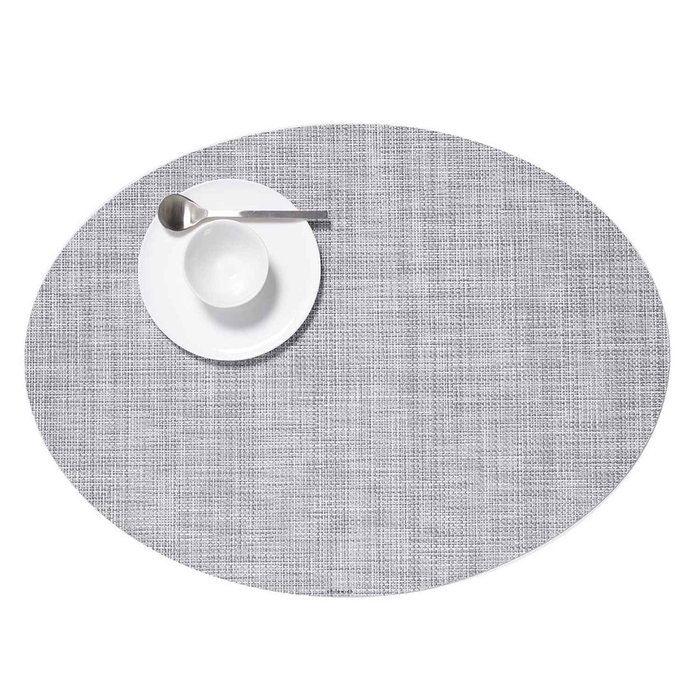 TOALHETE INDIVIDUAL MINI BASKETWEAVE MIST 49X36CM - CHILEWICH - 2270013144