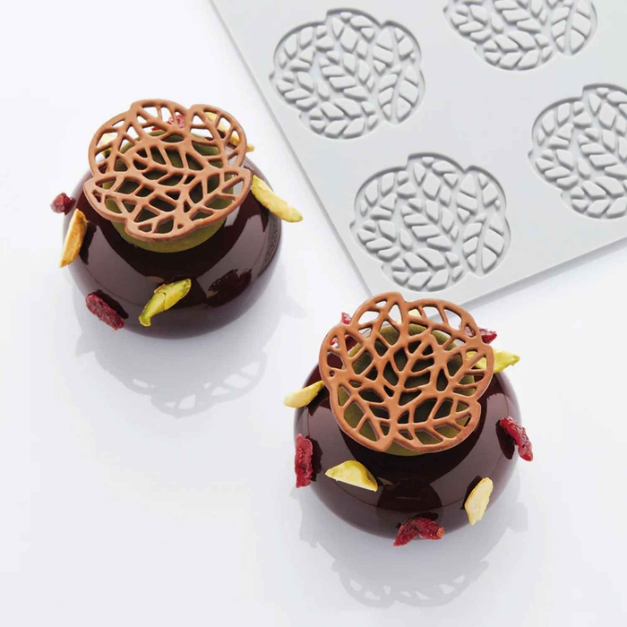 MOLDE SILICONE PAVODECOR LEAVES 2 PR002 - PAVONI - 8029248433250