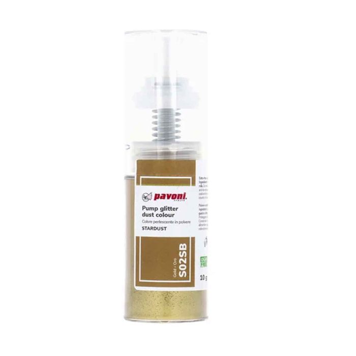 COLORED POWDER STARDUST GOLD 10G - PAVONI - 8029248327191