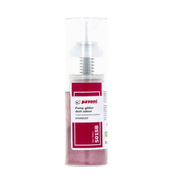 POWDER STARDUST RED 10G - PAVONI - 8029248327184