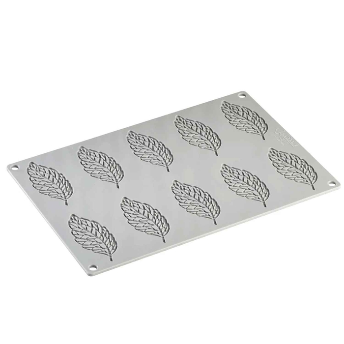 MOLDE SILICONE PLUME 10 CAVIDADES 30X20CM - PAVONI - 8029248385467