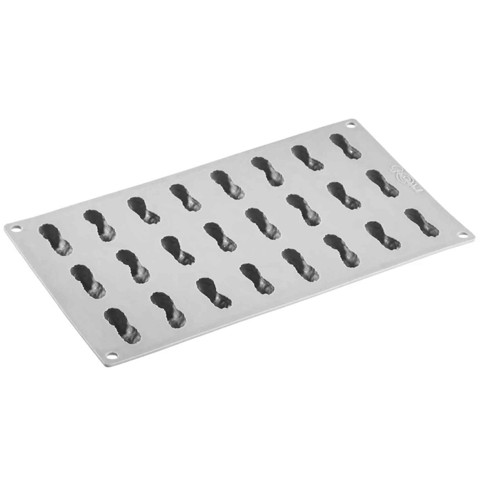 SILICONE PEANUT MOULD 24 CAVITIES 30X20CM - PAVONI - 8029248385429