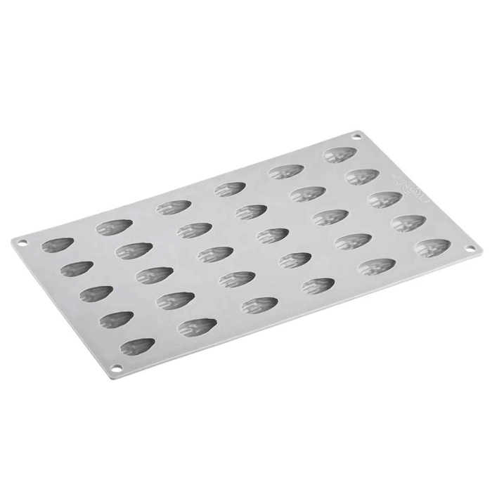 SILICONE ALMOND MOULD 30 CAVITIES 30X20CM - PAVONI - 8029248385368