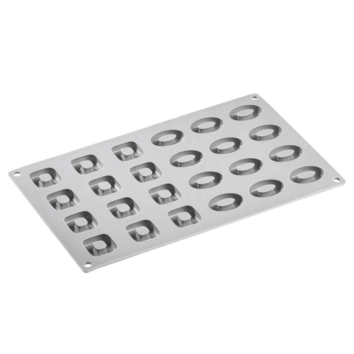 MOLDE SILICONE OVOSQUARE 24 CAVIDADES 30X20CM - PAVONI - 8029248385290