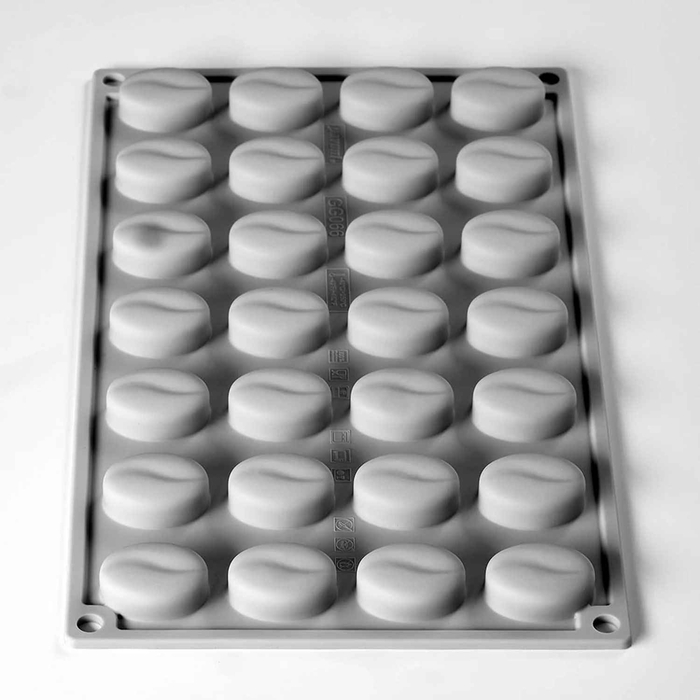 MOLDE SILICONE 300X175MM 28 MINI COFFEE GG066S - PAVONI - 8029248479227