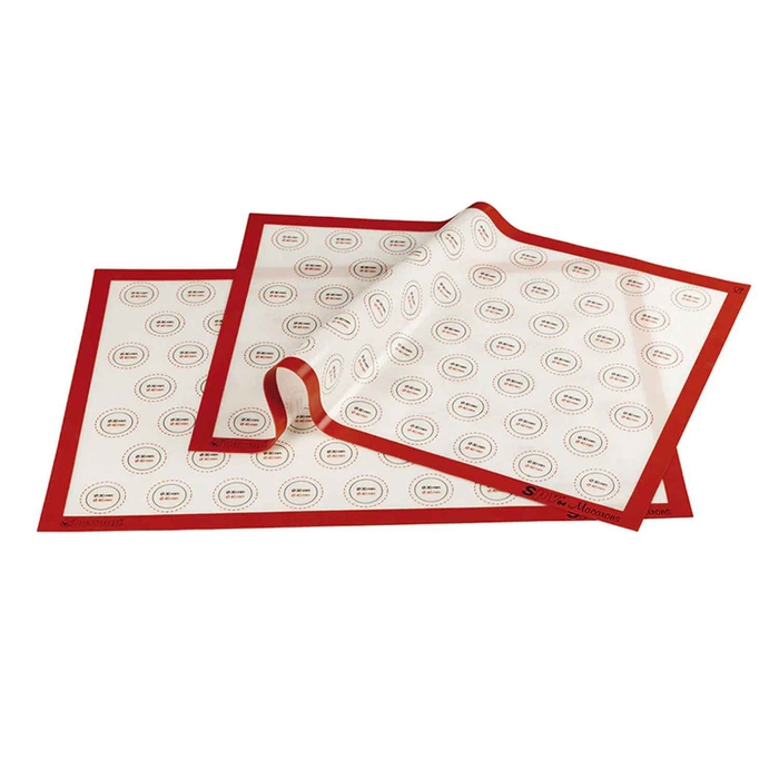 TAPETE SILICONE P/MACARONS 585X385MM  - PAVONI - 8029248251298