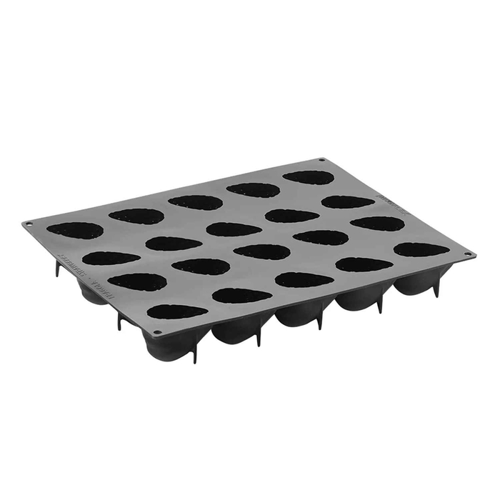 MOLDE SILICONE 3D 30X40CM 20 MORANGOS - PAVONI - 8029248328297