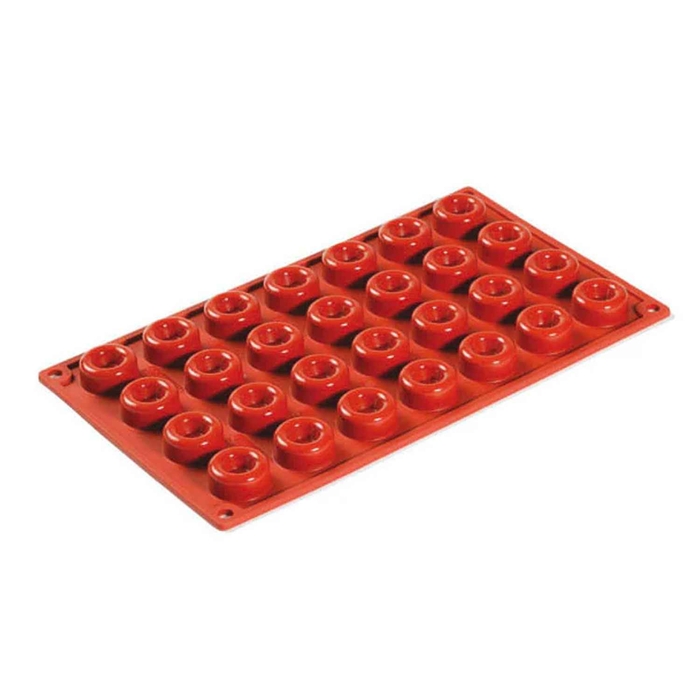 MOLDE SILICONE 300X175MM C/28 SAVARIN REDOND - PAVONI - 8029248234598