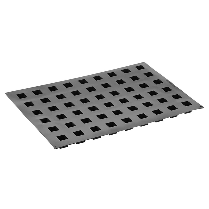 MOLDE SILICONE 60X40CM C/54 CUBOS MIGNON - PAVONI - 8029248071186