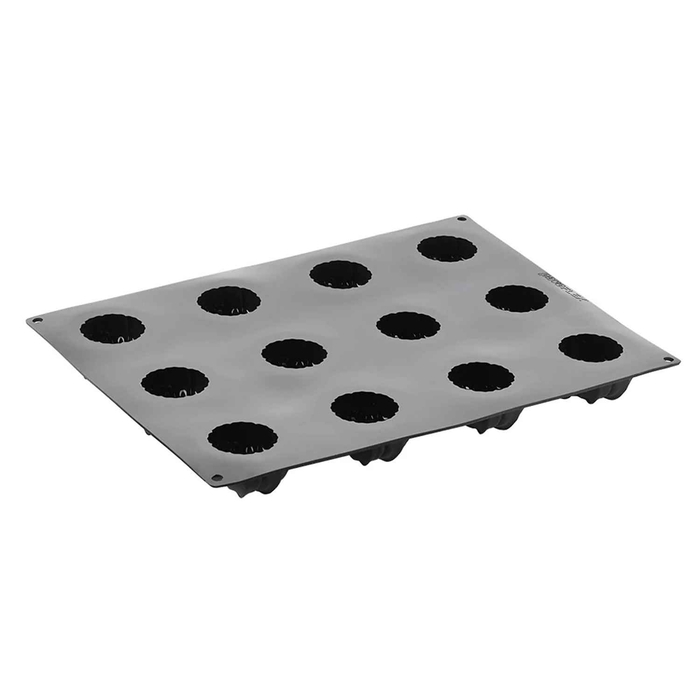 SILICONE MOLD 30X40CM C/12 TWISTER 3D - PAVONI - 8029248324855