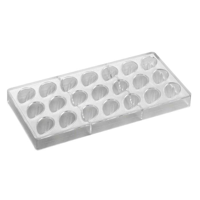 BOMBOM POLIC MOLD 275x135MM 21 CAVITIES - PAVONI - 8029248336797