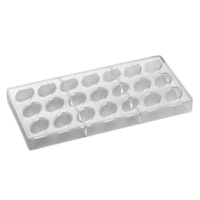 BOMBOM POLIC MOLD 275x135MM 21 CAVITIES - PAVONI - 8029248332911