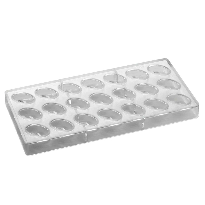 BOMBOM POLIC MOLD 275x135MM 21 CAVITIES - PAVONI - 8029248332935