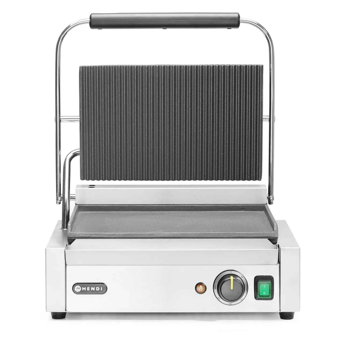 GRELHADOR PANINI GRILL 2200W 34X23CM - HENDI - 8711369263662
