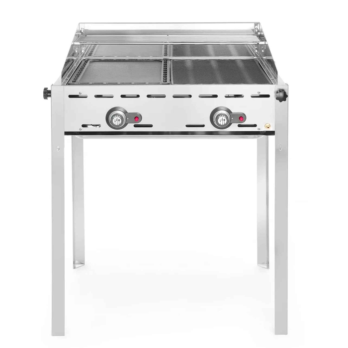 GREEN FIRE WITH 2 BURNERS 74X61.2XH82.5CM - HENDI - 8711369149508