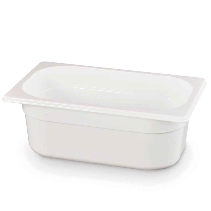 CONTAINER POLICARBONATO BRANCO GN1/4 65MM - HENDI - 8711369862681