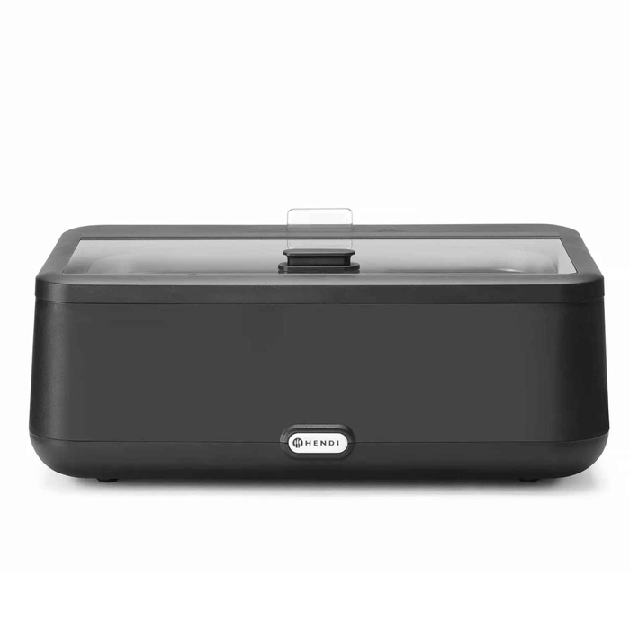 CHAFING DISH ELETRICO PRETO GN1/1 UNIQ 470411 - HENDI - 8711369470411
