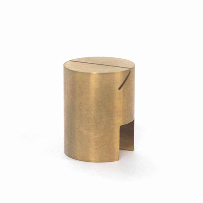 SUPORTE MESA LATAO ESCOVADO Ø30XH38MM BU_LH002 - CRASTER - 2310014854