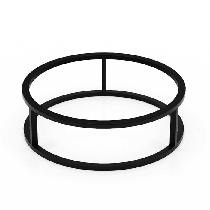 SUPORTE BUFFET INOX PRETO Ø320X95MM BU_RR6211 - CRASTER - 5056843403817