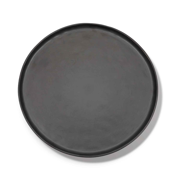 PURE BLACK PLATE Ø27CM - SERAX - 5420000687899