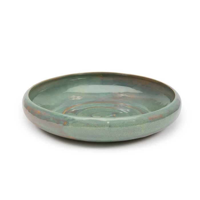 PURE SEAGREEN BOWL Ø31XH6.7CM - SERAX - 5420000724297