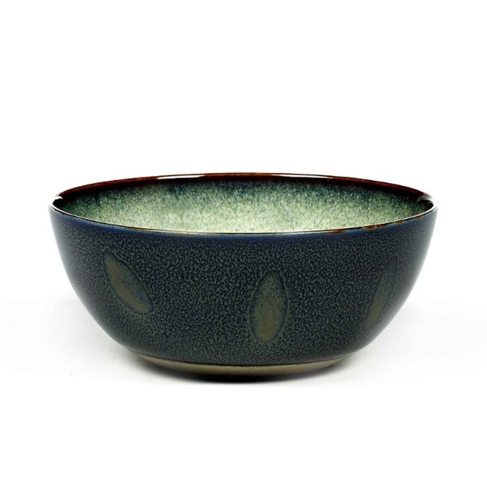 TERRES DE REVES TAÇA MISTY GREY/DARK BLUE 13.7X6CM - SERAX - 5420000740389