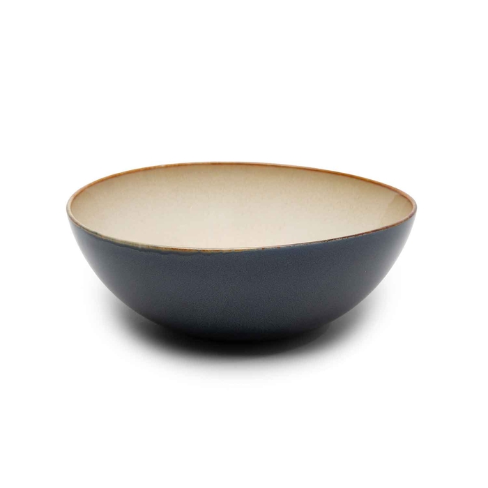 TERRES DE REVES MISTY GREY/DARK BLUE BOWL 18.4X7.1 - SERAX - 5420000740440