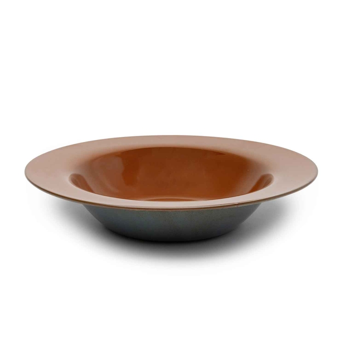 TERRES DE REVES RUST/SMOKEY BLUE BOWL Ø27.3XH5.3CM - SERAX - 5420000750616