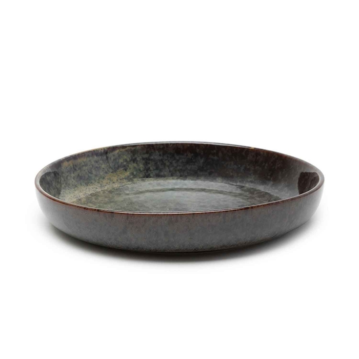 SURFACE INDI GREY DISH PLATE Ø21CM  - SERAX - 5420000747210