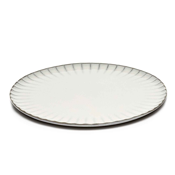 PRATO Ø27CM XL INKU WHITE B5120234W - SERAX - 5420000799745