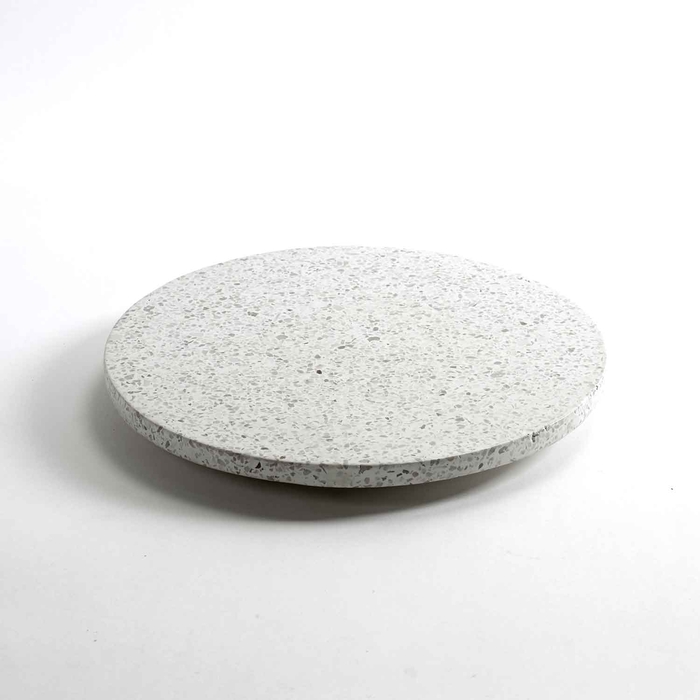 TABUA APRESENTAÇAO WHITE TERRAZZO Ø30CM B7214541 - SERAX - 5420000719897