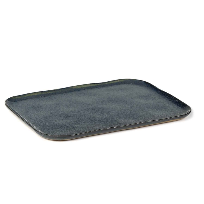 MERCI BLUE/GREY TRAY 32X23XH1.4CM - SERAX - 5420000755222