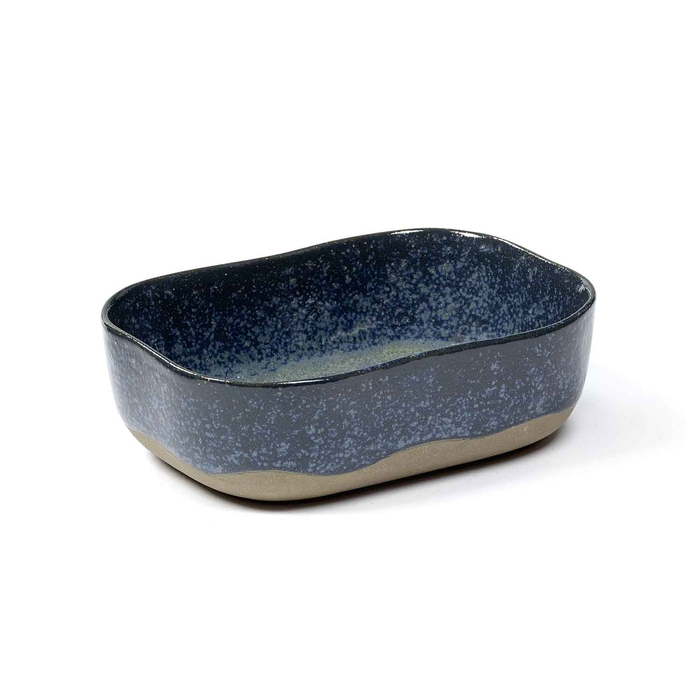 MERCI BLUE/GREY BOWL 14.5X10.5XH4.5CM - SERAX - 5420000755420