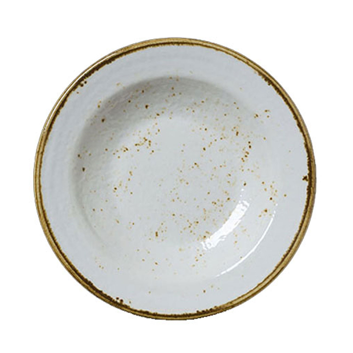 PRATO FUNDO CRAFT MELAMINA BRANCO Ø22.8CM - STEELITE - 5018461529362