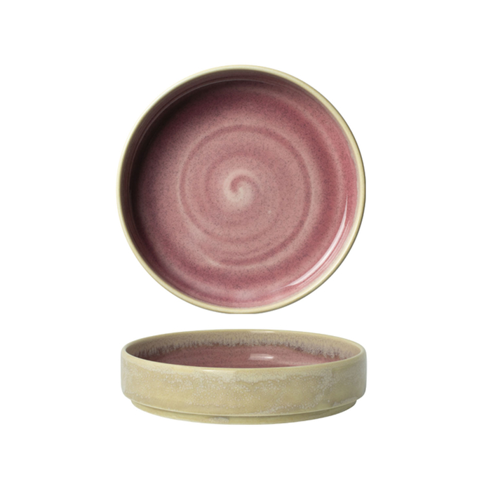 TAÇA EMP Ø13.5XH3.1CM VESUVIUS ROSE 17850561 - STEELITE - 5018461673898
