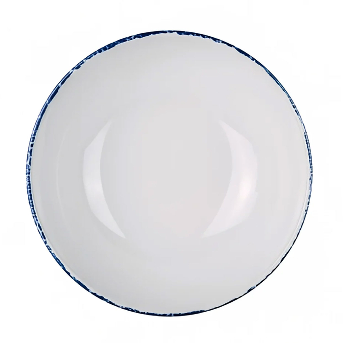 BLUE DAPPLE MELAMINE BOWL Ø16.5CM - STEELITE - 5018461658864