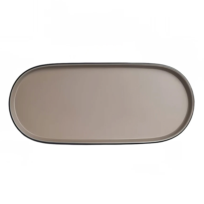 BANDEJA OVAL 29.2CM MEL BAJA SANDSTONE 7810JB016 - STEELITE - 5018461693360