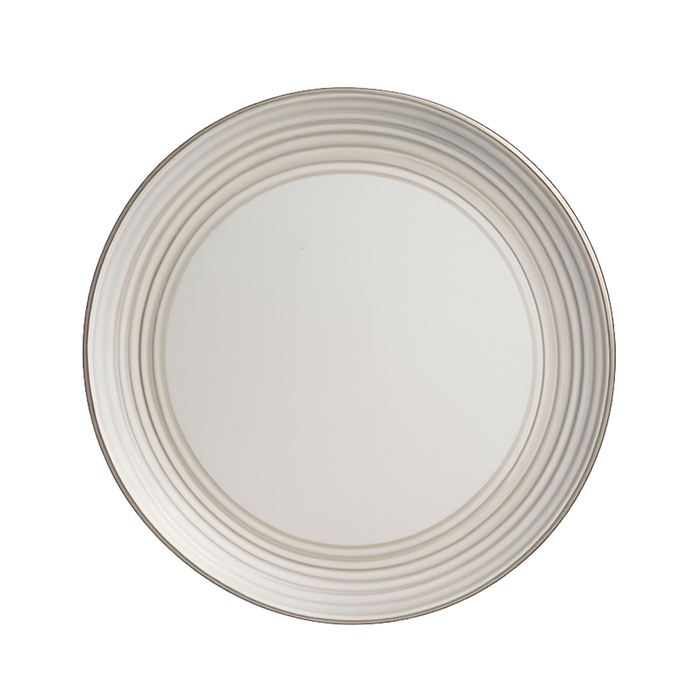 PRATO Ø22.9CM SALINAS CINZA 7178TM702 - STEELITE - 5018461735084