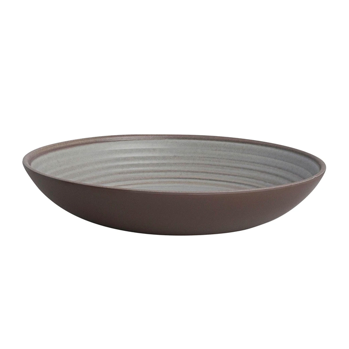 PRATO FUNDO Ø24.1CM SALINAS CINZA 7178TM706 - STEELITE - 5018461735121