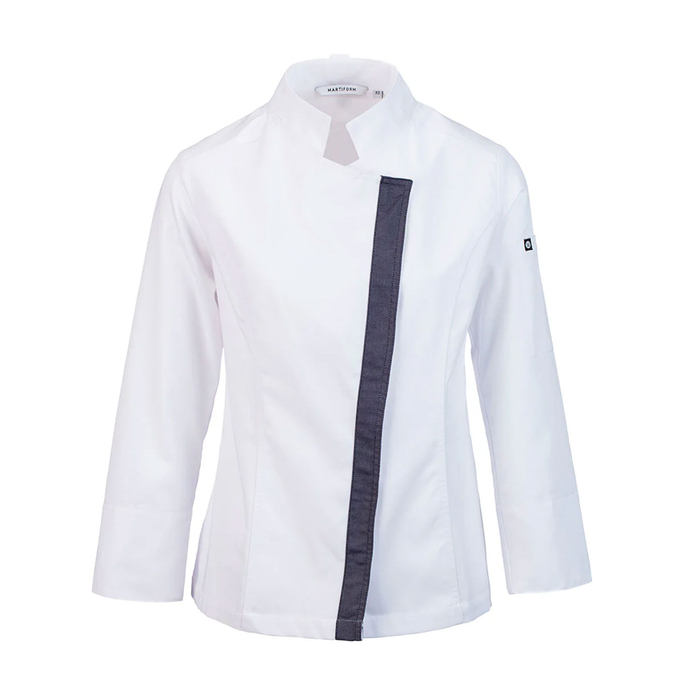 PASSION WHITE/DENIM WOMEN JACKET SIZE L - MARTIFORM - 5600968400093