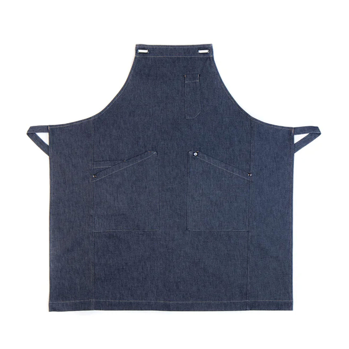 BOULEVARD DENIM APRON W/GRAY STRAPS - MARTIFORM - 5600968401403