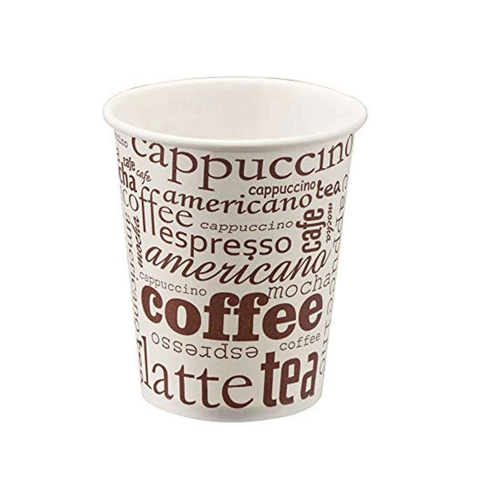 COPO PAPEL COFFEE 180ML (7 OZ) PACK 2000UN - PALMA & PALMA - 2430012341