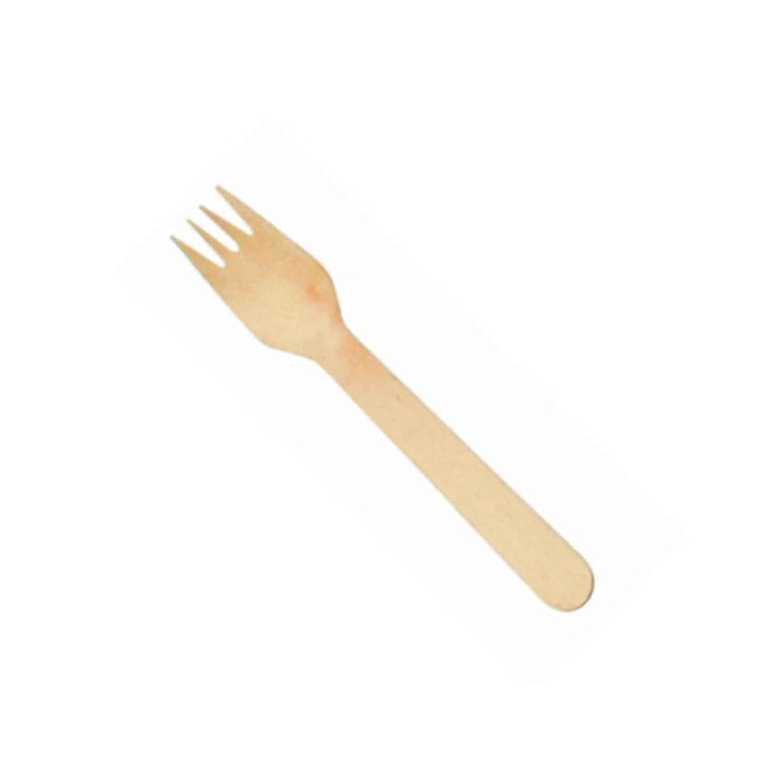 MINI WOOD FORK 10CM PACK 500UN - PALMA & PALMA - 2470013843