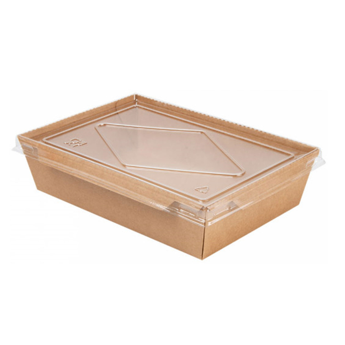 CARD BOX W/LID 700ML 15X10CM PACK 50UN - PALMA & PALMA - 2470015070