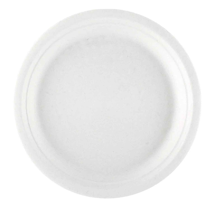 PRATO Ø23CM BRANCO BAGAÇO C/125 (C1000) - PALMA & PALMA - 2470016654