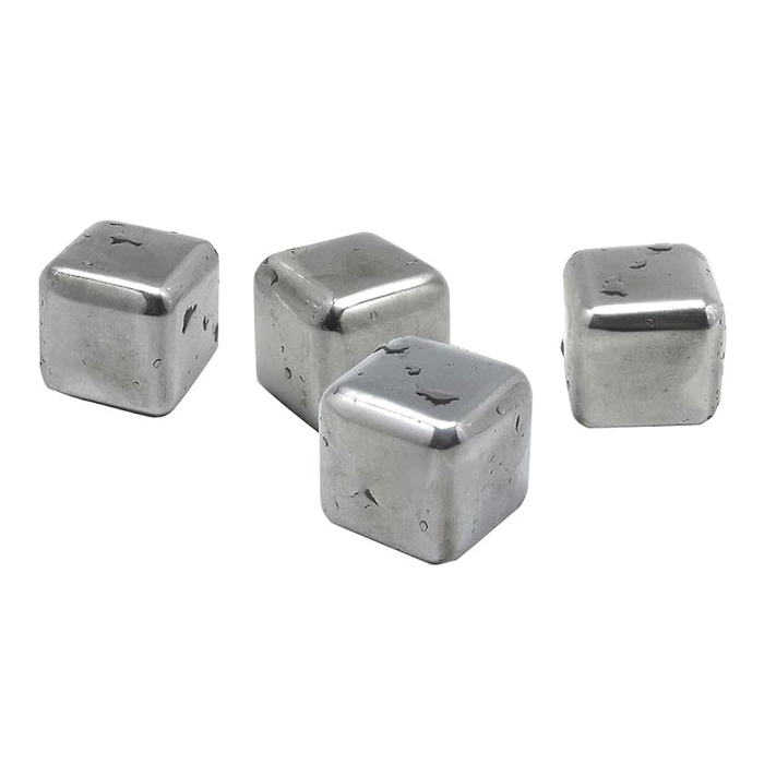 SET 4 METAL ICE ROCKS - VIN BOUQUET - 8414606409709