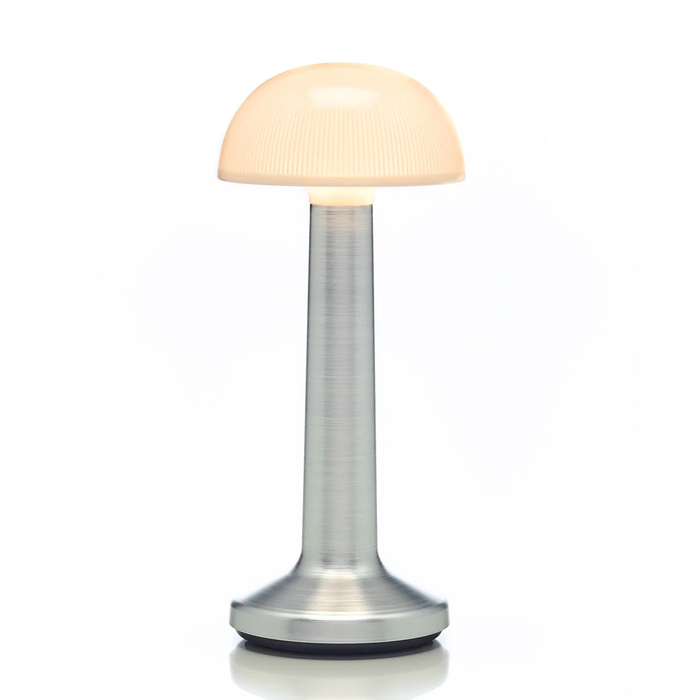 ALUMINIUM BOWL OPAL TABLE LAMP - IMAGILIGHTS - 2550013940