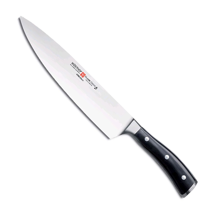 FACA CHEF LAMINA 23CM CLASSIC IKON NEGRO 4596/23 - WUSTHOF - 4002293159652